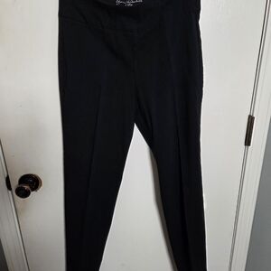 Gloria Vanderbilt All Around Slimming Effect Black Pants Women’s Size 6